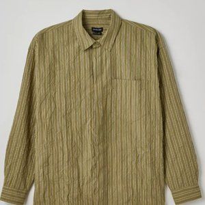 Standard Oversized Crinkle LS Shirt NWT